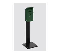 VAR VAR Cendrier mural WH 41 avec pied support vert mousse 3,7 l Quantité:1