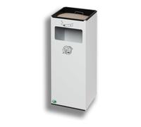 VAR VAR Cendrier mural WH 66 blanc 29 l Quantité:1