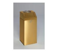VAR VAR Collecteur de déchets/cendrier 76 L, insert cendrier acier noir 82 L, finition laiton Quantité:1