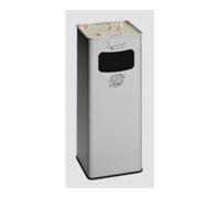 VAR VAR Collecteur de déchets/cendrier B 25R argent 31,7 l Quantité:1