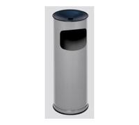 VAR VAR Collecteur de déchets/cendrier H 61 K argent 1,5 l/17 l Quantité:1
