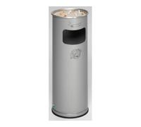 VAR VAR Collecteur de déchets/cendrier H 66K argent 16,7 l Quantité:1