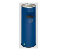 VAR VAR Collecteur de déchets/cendrier H 66K bleu gentiane 16,7 l Quantité:1