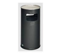 VAR VAR Collecteur de déchets/cendrier H 70K argent antique 37,4 l Quantité:1