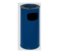 VAR VAR Collecteur de déchets/cendrier H 71 × I 44 cm, bleu gentiane, 44 l Quantité:1