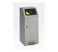 VAR VAR Collecteur de déchets WSG 75 avec pédale auto-extinguible argent 75 l Quantité:1
