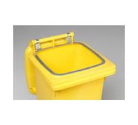 VAR VAR Collier de fixation pour poubelle plastique 120 l galvanisé à chaud, matériel inclus Quantité:1