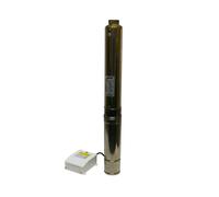 Varan Motors - 4STM3-10 Pompe immergée pour puits profonds et forages, 4000L/H - 80m, 750W