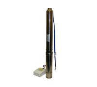 Varan Motors - 4STM3-13 Pompe immergée pour puits profonds et forages, 4000L/H - 112m, 1.1KW