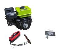 Varan Motors - 92581 MOTEUR À ESSENCE 4 TEMPS 4,8KW 6,5PS 196CC E-STARTER MOTEUR DE CHARTE