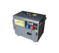 Varan Motors - 92623 Générateur électrique Diesel insonorisé Groupe électrogène 5kVA 400V et 230V Sans perte