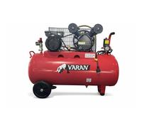 Varan Motors - BYV0178 Compresseur à entraînement par courroie 100 litres 2CV 1500W 1020rpm 194 l/min 8 bars