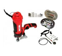 Varan Motors - DMX-550A-ACC Outil Scie Twist Saw Multifonctions 550W + Kit 286 accessoires