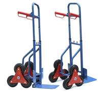 Varan Motors - HT1826 Chariot de transport - Diable pour escalier 6 roues charge jusqu'à 200Kg