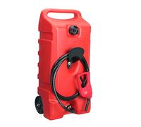 Varan Motors - NEDLP-34 Jerrycan sur roues, rservoir carburant 53 litres avec pistolet de distribution essence diesel krosne, distributeur nomade