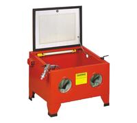 Varan Motors - NESB-09-B Cabine de sablage, sableuse manchons microbilleuse 90 litres avec Accessoires