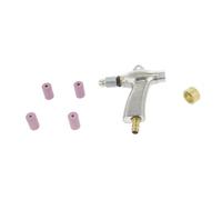 Varan Motors - NESBG-12 Pistolet de sablage pour cabine commande au pied + 4 buses 6 et 7mm