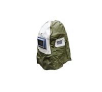 Varan Motors - NESBM-02 Masque Cagoule de sablage avec casque de chantier intgr pour sableuse