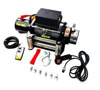 Varan Motors - SC12.0X Treuil électrique 12V 5443kg 4800W, Treuil à câble longueur 28m diamètre 9.1mm