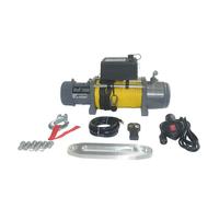Varan Motors - SC13000 Treuil électrique 12V 5900KG 4800W, Treuil à corde synthétique longueur 27m Ø9mm