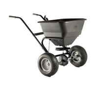 Varan Motors - TC2028 Epandeur d'engrais, semences, sable ou sel, charge jusqu'à 30KG / 45L +Pneus Air