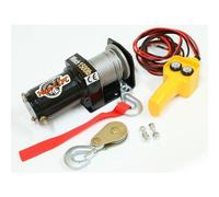 Varan Motors - var-p1500-1 Treuil électrique 12V 680Kg / 1360Kg 520W, Treuil à câble longueur 15m Ø4mm