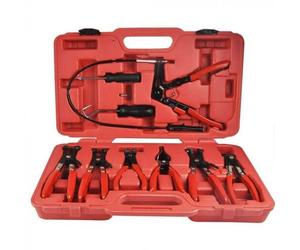 Varan Motors - VT01068 Kit dépose et pose de clips circlips colliers de serrage 10 pièces. Pinces à clips