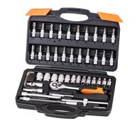 Varan Motors - VT13011 Coffret liquets 46 pièces 1/4'', jeu de douilles