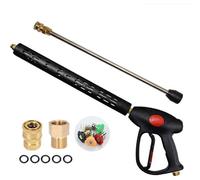 Varan Motors - WBG01 Pistolet haute pression avec lance 101cm 275bars Raccord M22 & Quick Connect 1/4" ¿ 5 buses incluses