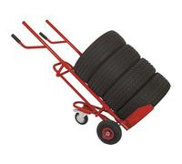 Varan Motors - WHEEL-TRL Chariot de transport de pneu - Diable pour pneus, roues, charge jusqu' 150Kg