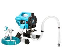 Pulvérisateur de peinture Airless 650w 200 bar - VARAN - X-6 - Haute pression - Electrique - Bleu