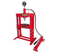 VARAN - Presse d'atelier hydraulique 10 Tonnes avec manomètre