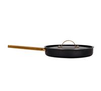 Vargen & Thor Sauteuse martelée noire avec couvercle Arvet Modèle X2. Ø28 cm