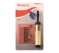 Vargus Set d'ébavurage Golden Flex Set E 7 pièces SHAVIV Quantité:1