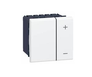 Variateur 400W toutes lampes Mosaic 2 modules blanc LEGRAND 099686