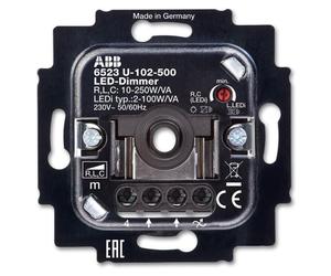 Variateur 6512-0-0335 2-100 W pourpar potentiomètre et commutation par bouton-poussoir pour LED