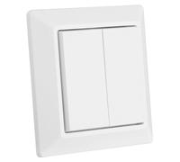 Variateur à distance double pour Philips Hue, sans fil, 8 fonctions, blanc