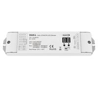 Variateur DALI 5 canaux pour bandes LED, 720 W, 12-48 V DC, avec contrôle par bouton-poussoir