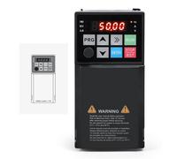 Variateur de fréquence 2,2 kW, 380 V, VFD, entrée triphasée, sortie triphasée