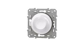Schneider Electric – Variateur de lumière Odace S520519 – Universel 2 ou 3 fils 3W–100W LED Blanc