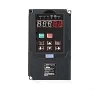 Variateur de pour fréquence 1.5kW 2HP 220V Entrée Mono/Tri Variateur | Entrée 220V mono/tri, sortie triphasée, pour affichage intuitif, boutons faciles, panneau détachable