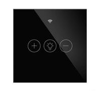 Variateur d'intensité intelligent WiFi Tuya prenant en charge la gestion de la lumière multi-zones grâce au regroupement basé sur des applications et au contrôle individuel des appareils