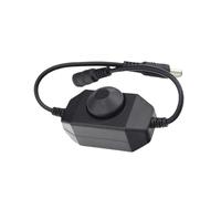 Variateur en ligne, variateur à bouton manuel, lumière fantaisie RGB monochrome avec contrôleur LED synchronisé, variateur LED