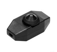 Variateur Encastré Rotatif LED Halogène 1A 220V(Black) | Rotary control, 1A 220V rating, halogen LED compatible, indoor use only, heat protection