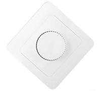 Variateur Mural ABS pour Incandescence 4-150W Variateur Mural | Pour halogènes 230V, incandescence, 4-150W, installation encastrée, axe rotatif 4mm