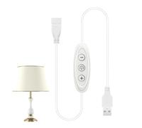 Variateur Pour Bande LED | Adaptateur variateur 3 boutons,Réglage De Luminosité À 8 Niveaux | pour la Plupart des Luminaires, Maison, Réunion de, Étude, Cinéma, Salon,