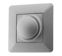 Zenitech - Variateur Rotatif Compatible LED 16A Titanium - Artezo