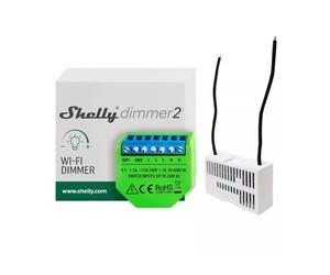 Variateur Shelly 2 + Bypass - Contrôle intelligent de l'éclairage sans fil neutre
