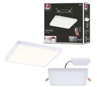 VariFit Panneau encastré LED 3-Step-Dim Areo IP44 carré 175x175mm 13W 1200lm 3000K Blanc gradable Blanc