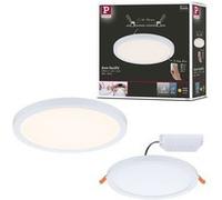 VariFit Panneau encastré LED 3-Step-Dim Areo IP44 rond 175mm 13W 1200lm 3000K Blanc gradable Blanc